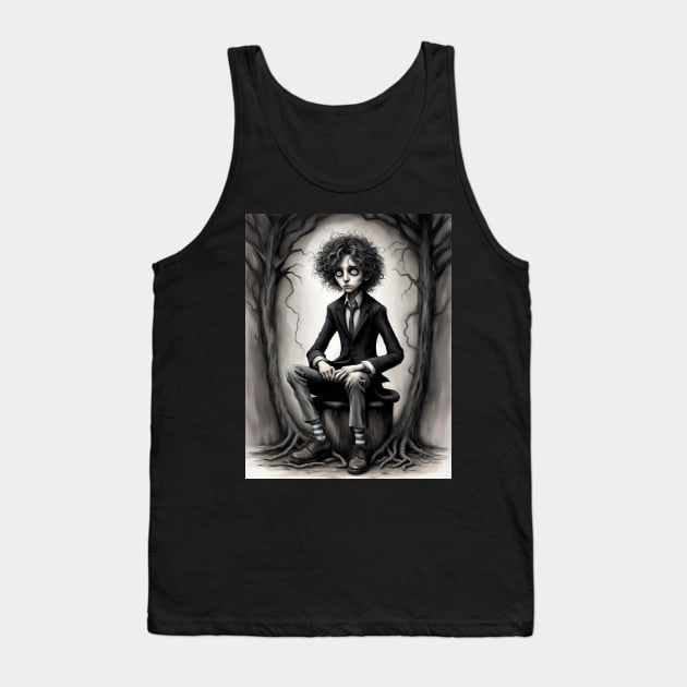 Silence 001 Tank Top by MountainTravel